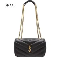 R2859 美品 サンローラン ルル スモール ショルダーバッグ