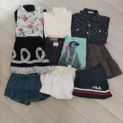女の子　秋冬〜春服まとめ売り♪　130