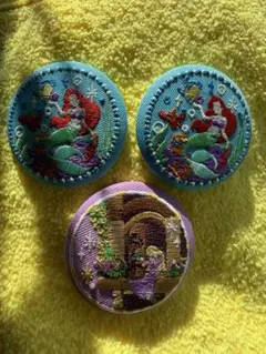 ディズニー 刺繍缶バッジ セット