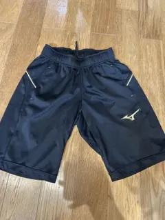 Mizuno 黒 ショートパンツ サイドポケット付き