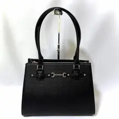 新品 レミュー AOKI リクルートバッグ レザー 2way リボン 黒 A4