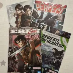 一番くじ 進撃の巨人 F賞 クリアポスター