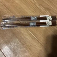 日本製 スヌーピー箸　天然木　2膳