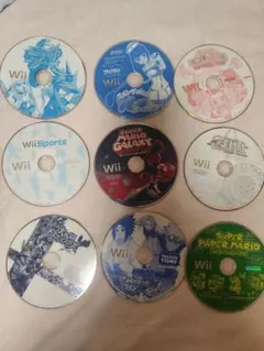 Wii ゲームソフト9枚セット ケース付き