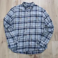 J.Crew ジェークルー チェック柄 フランネルシャツ SLIMサイズ青古着