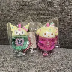 サンリオキャラクターズ カラフルソーダキーホルダー4 クロミ、マイメロディ　2点