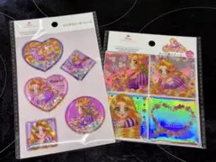 ラプンツェル ウォーターシール＋タイル調シール　2枚セット