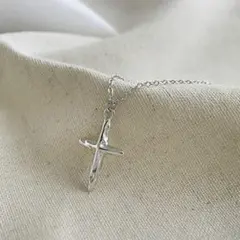 シルバー925 クロスネックレス 十字架 シルバー R2014