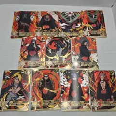 NARUTO カードゲーム 暁メンバー カード 計10枚セット - メルカリ