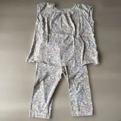 ユニクロ Paul & JOEコラボ 花柄 半袖トップス＆パンツセット