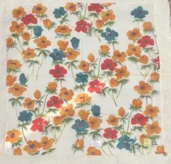 【新品】　シビラ　Sybilla 大判　ハンカチ　花柄のサムネイル