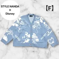 STYLENANDA × Disney コラボ　ウール　ニットカーディガン　Fのサムネイル