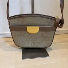 NINA RICCI ショルダーバッグ 総柄 ブラウン