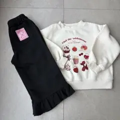 ペアマノン　スイーツモチーフ トレーナー　パンツ　セットのサムネイル