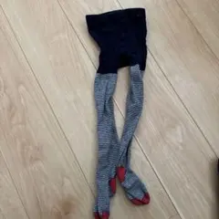 ベビータイツ ネイビー ストライプ 36m