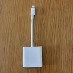 Apple純正　Lightning USB3カメラアダプタ
