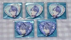 小柳ロウ ハート缶バッジ