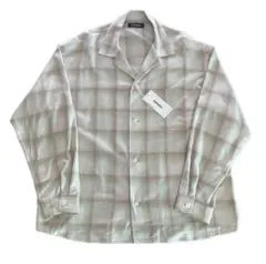 rottweiler black dogs ombre check shirtのサムネイル