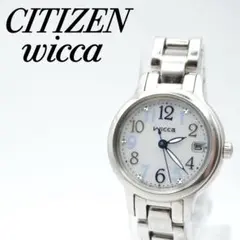 【稼働品】CITIZEN wicca E011-R007891 レディース腕時計