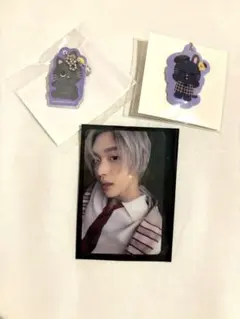 riize ウォンビン ランダムトイ チャーム キーホルダー クリアカード