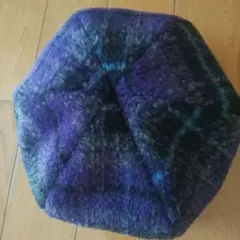 ベレー帽 チェック