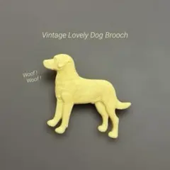 ブローチ 犬モチーフ ヴィンテージ