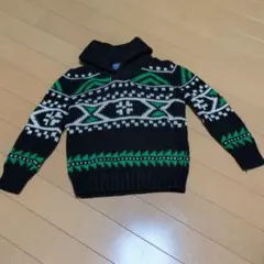 Polo by Ralph Lauren 幾何学模様セーター 4/4T