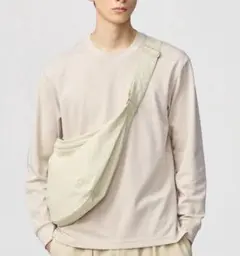 ユニクロ　エアリズムコットンクルーネックTシャツ　M 長袖