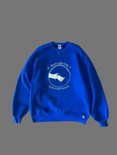 90s Russell athletic プリントスウェット　アメリカ製　USA