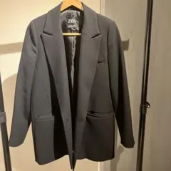 ZARA ブラック テーラードジャケット