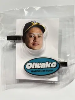 阪神タイガース ヘアクリップ 大竹耕太郎のサムネイル