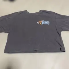 Jerry & Tuffy クロップドTシャツ 150cmグレーのサムネイル