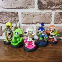 スプラトゥーン amiibo　アミーボ　5体セット