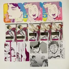う*こ様 ハイキュー　牛島若利　天童覚　ファンパーク　クリアカード　アートコース