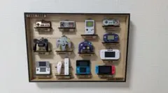 【ケースのみ】ニンテンドーミュージアム　 ゲームハードキーホルダー　コレクション