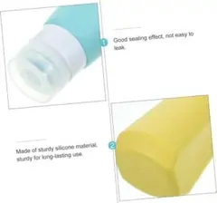 シリコン 詰め替えボトル 90ml 3本セット 旅行用 携帯