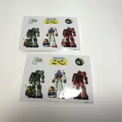 ガンダム こっこ　コラボ シール2枚セット