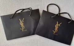 超美品！YSL ショップ袋 ２セット（小サイズ）