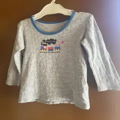 Sirmione 長袖シャツ 列車プリント グレー