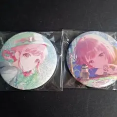 プロセカ　鳳えむ　グリッター缶バッジ