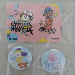 BT21缶バッジ