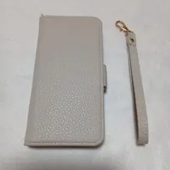 SZJAMIE Xperia Ace II 수첩형 스마트폰 케이스 그레이지