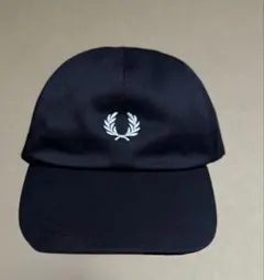 FRED PERRY ネイビーキャップ ONE SIZE