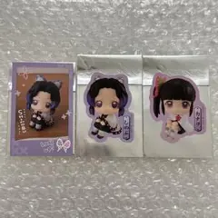 鬼滅の刃 るかっぷ すなっぷカード ステッカー 胡蝶しのぶ 栗花落カナヲ