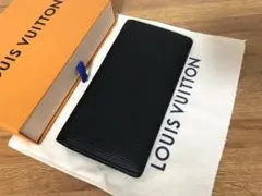 超美品【新型】ヴィトン エピ ポルトフォイユ ブラザ 長財布 ノワール 黒