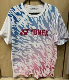 YONEX Tシャツ Lサイズ グラデーション柄