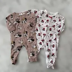 H&M ミニー　ロンパース　ディズニー　60 70