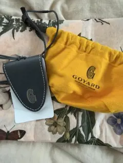 ゴヤール GOYARD クリップ 茶色 ブラウン バッグチャーム 箱付き 