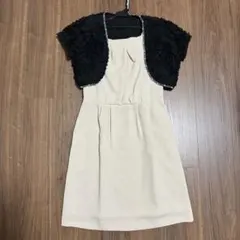 any SiS Bo Dreレースワンピースドレス ボレロジャケット付き