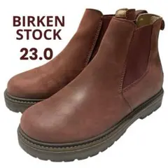【ほぼ新品】ビルケンシュトック スカルバ チャッカブーツ ブラウン 廃盤品 23 ビルケンシュトック BIRKENSTOCK レディース ブーツ ハイウッド